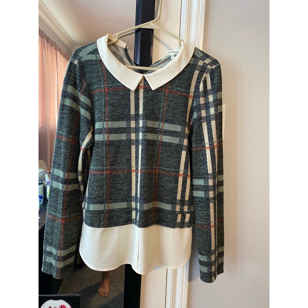 Plaid Collared Shirt